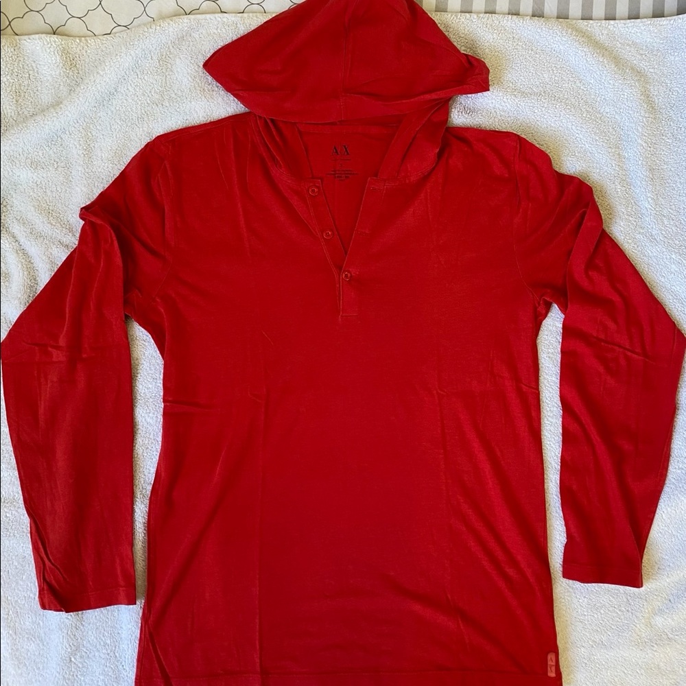 Armani Exchange Mens T-Shirt Hoodie